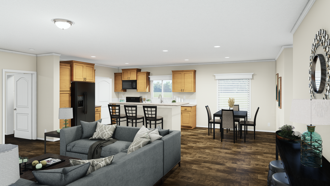 The K2760B Foyer. This Manufactured Mobile Home features 4 bedrooms and 2 baths.