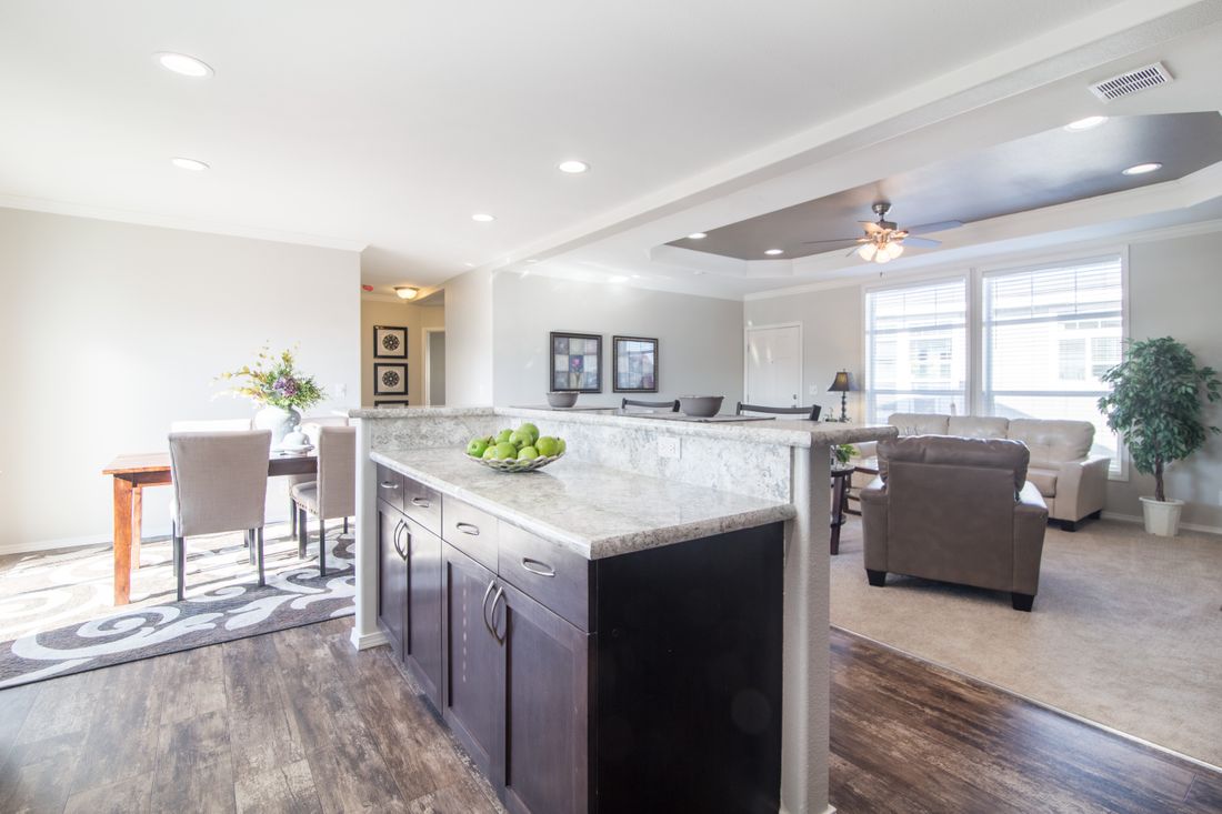 The K2760B Kitchen. This Manufactured Mobile Home features 4 bedrooms and 2 baths.