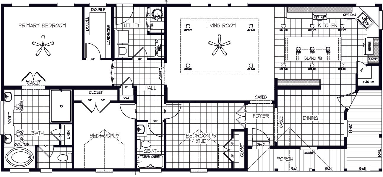 The SUM3068A Floor Plan