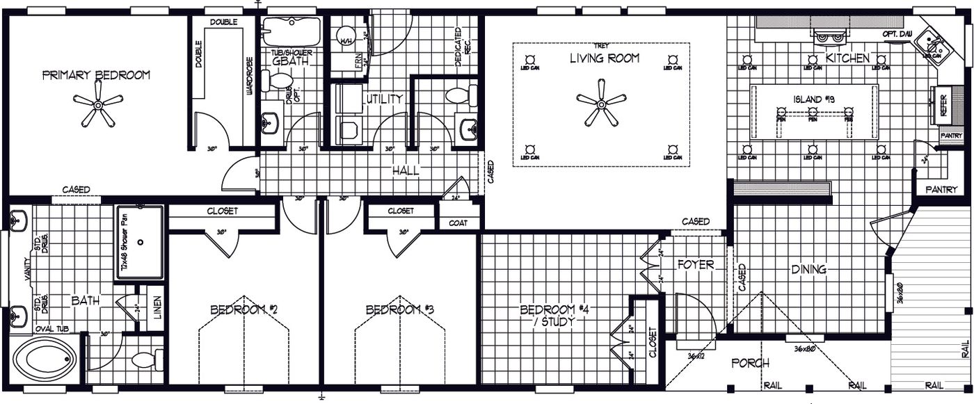 The SUM3076A Floor Plan