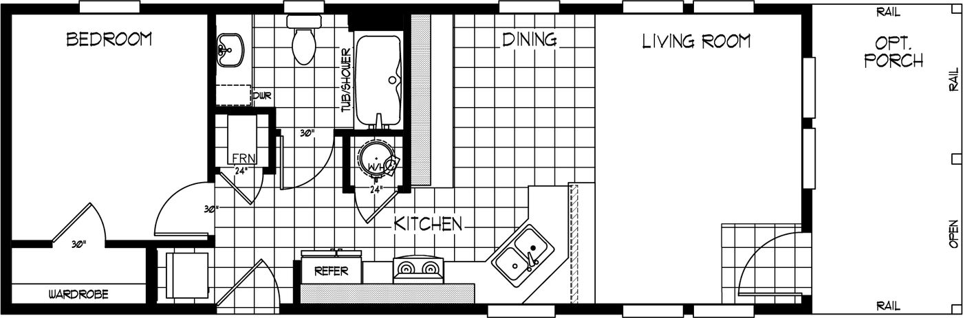 The K1640A Floor Plan