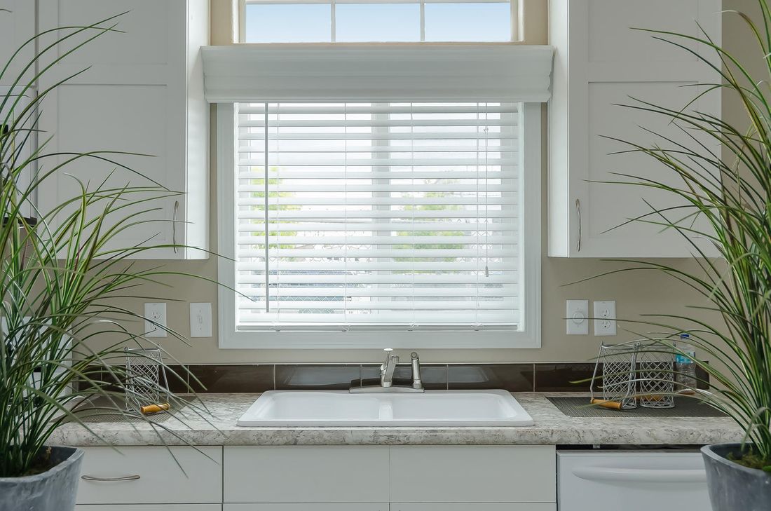The TRANQUILITY TR3062A Kitchen. This Manufactured Mobile Home features 3 bedrooms and 2 baths.