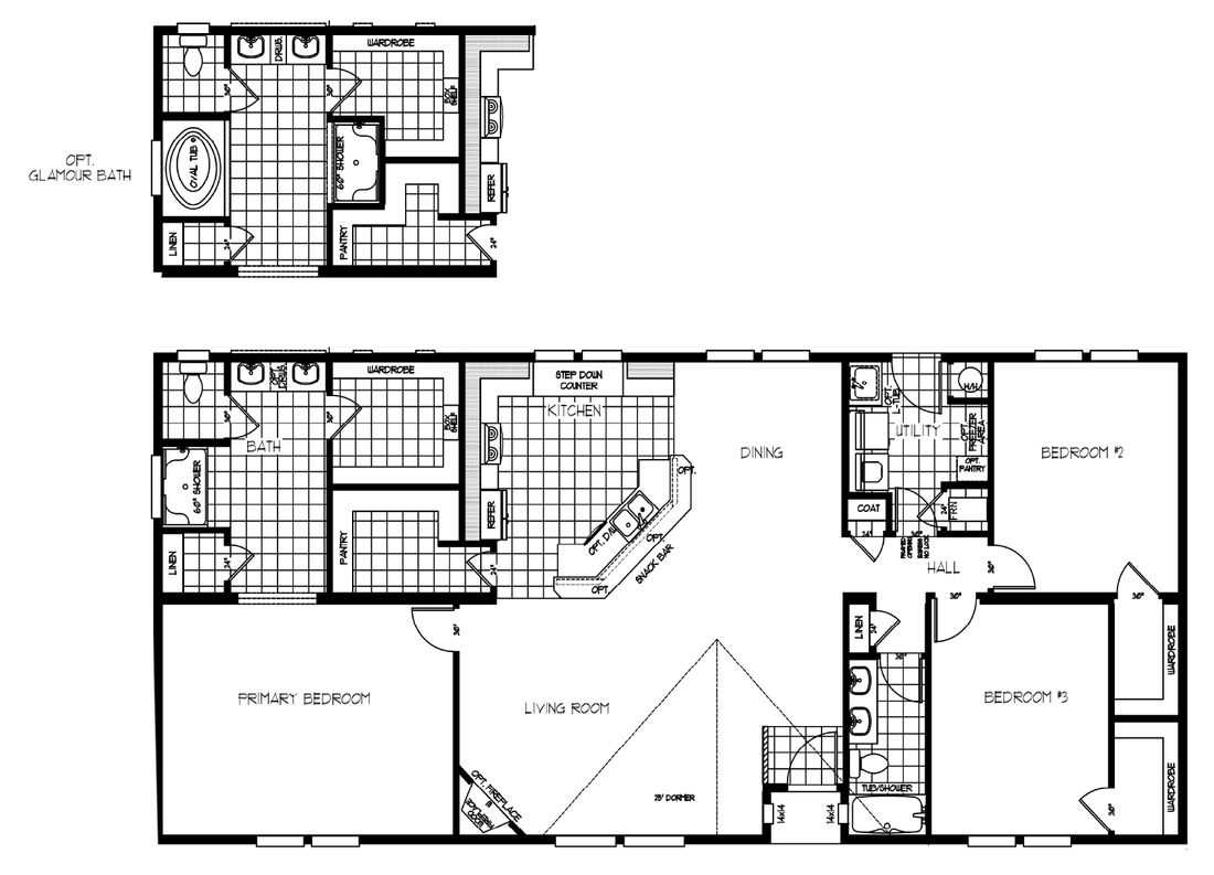 The K3066A Floor Plan
