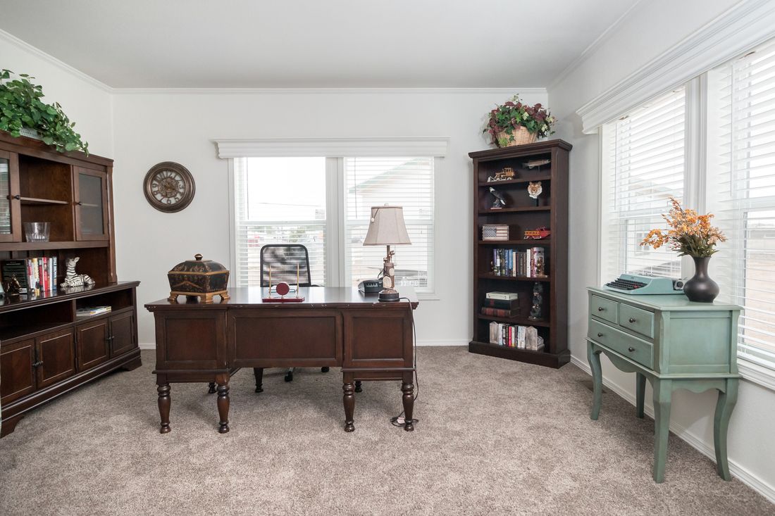 The K3068C Flex. This Manufactured Mobile Home features 3 bedrooms and 2 baths.